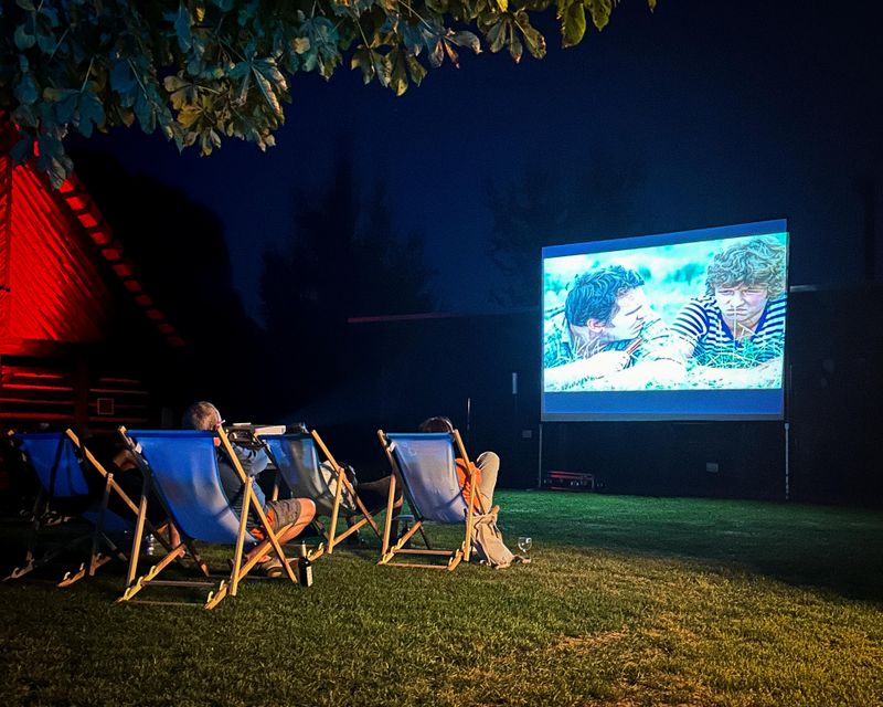 Kino unterm Sternenhimmel im Freilandmuseum Lehde